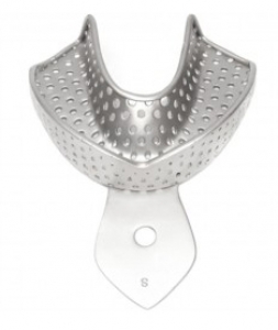 Impression Tray Lower #4 Perforated Small